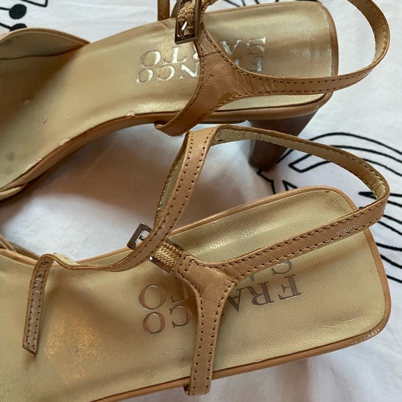 Franco Sarto vintage square toe heels - Picture 8 of 10